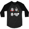 halloween hedgehogs 3/4 Sleeve Shirt