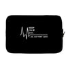 not that calm Laptop sleeve