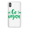 go vegan iPhoneX