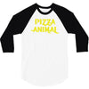 pizza animal funny diet gym gift new 3/4 Sleeve Shirt