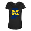 Indiana for Michigan - Limited edition Maternity Scoop Neck T-shirt