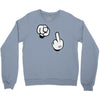 mickey fuck you rouge Crewneck Sweatshirt