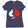sexy poker Ladies Fitted T-Shirt