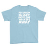 an arrow a day zombie dary Youth Tee