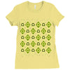 reduce, reuse, reargyle Ladies Fitted T-Shirt