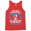 Fishing Poppy Tank Top