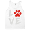 love dog paw Tank Top