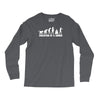 evolution of a zombie Long Sleeve Shirts