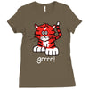 tiger Ladies Fitted T-Shirt