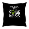 vegan for the voiceless Throw Pillow