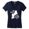 because old england  was wicked     stupid. Women's V-Neck T-Shirt