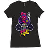 up all night Ladies Fitted T-Shirt