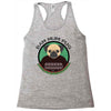 bah hum pug Racerback Tank