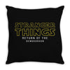 Stranger Things Return Of The Demogorgon Throw Pillow