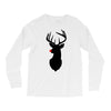 deer skull christmas Long Sleeve Shirts