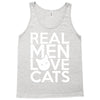 real men love cats (4) Tank Top