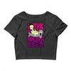 the beateggs !!! purple Crop Top
