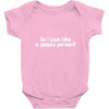 do i look like a people person Baby Onesie