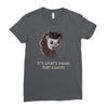 it's what's inside that counts Ladies Fitted T-Shirt