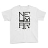 neyma black logo Youth Tee