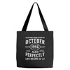 legends were born in october genuıne 1996 qualıty one kind of aged l Tote Bags
