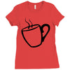 coffee Ladies Fitted T-Shirt