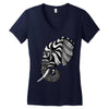 elephant ornate Women's V-Neck T-Shirt