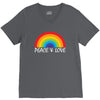Peace &amp; Love V-Neck Tee