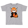 red fox 3 Toddler T-shirt