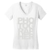 photographer Women's V-Neck T-Shirt