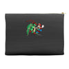 raphael meets mario Accessory Pouches