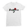 sagittarius zodiac rose Ladies Fitted T-Shirt