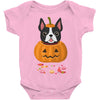 haloween french bulldog Baby Bodysuit