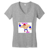 do you even squat? Women's V-Neck T-Shirt
