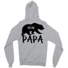 Papa Bear Zipper Hoodie