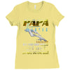 vater und tochter Ladies Fitted T-Shirt