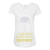 star wars darth vader sith happens funny quote Maternity Scoop Neck T-shirt