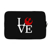 love rebels Laptop sleeve