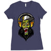 zombi hop hop Ladies Fitted T-Shirt
