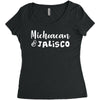 michoacan and jalisco Women's Triblend Scoop T-shirt