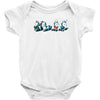 magical unicorns Baby Bodysuit