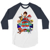 paw patrol birthday boy grandpa 3/4 Sleeve Shirt