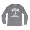 who loves running Long Sleeve Shirts