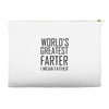 world's greatest farter i mean father Accessory Pouches