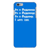 i write code iPhone 6/6s Plus Case