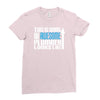 this is what an awesome plumber looks like Ladies Fitted T-Shirt