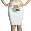 Daddy Shark Pencil Skirts