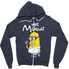 simpsons minion movie parody homer funny Zipper Hoodie