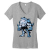 muscle shark Women's V-Neck T-Shirt