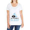 All You Need is Sleep Ladies Curvy T-Shirt